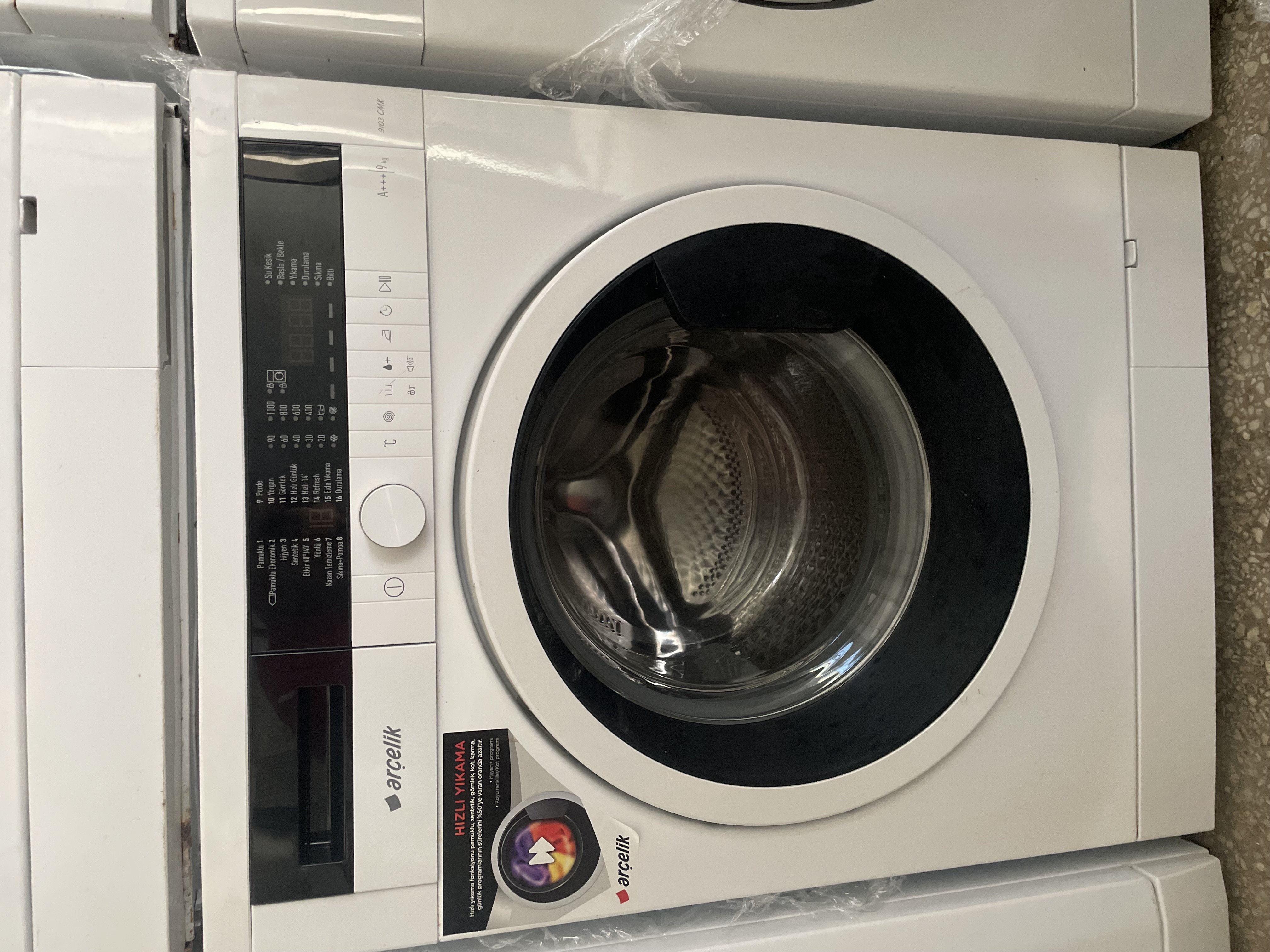 Arçelik çamaşır makinesi 9 kg Kategorisi